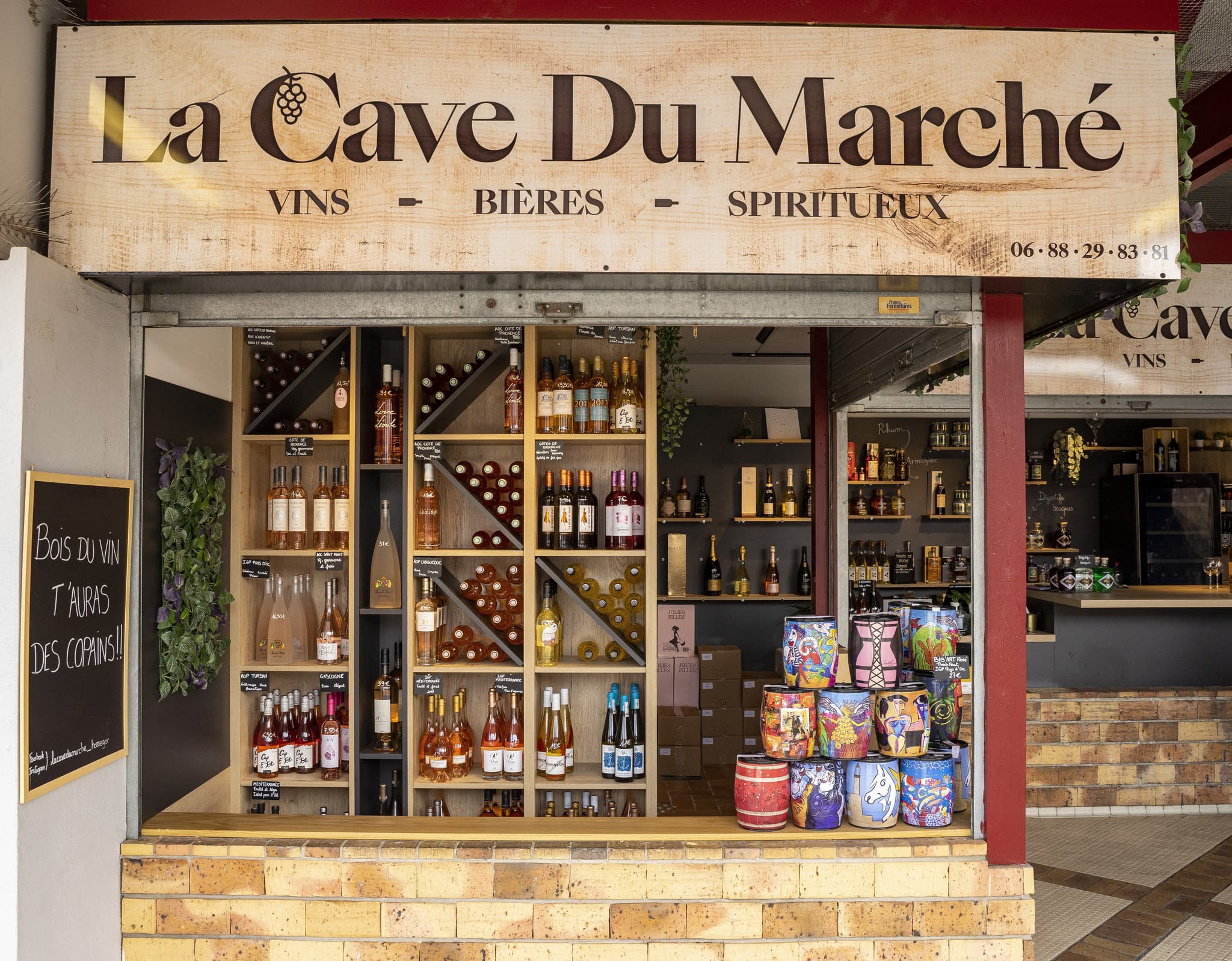 La cave du marché boutique