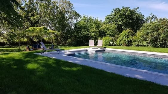 La piscine chauffée