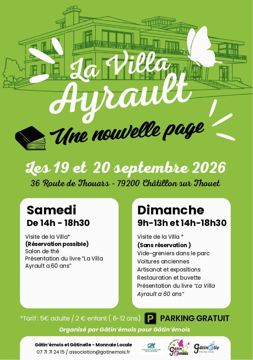 La villa Ayrault Une nouvelle page