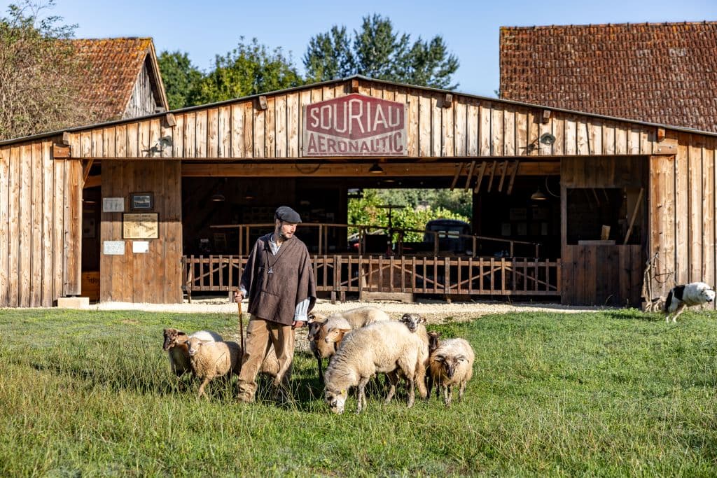 Le Berger et les moutons