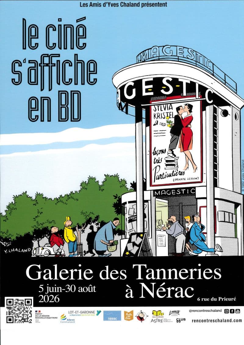 Le ciné s'affiche en BD
