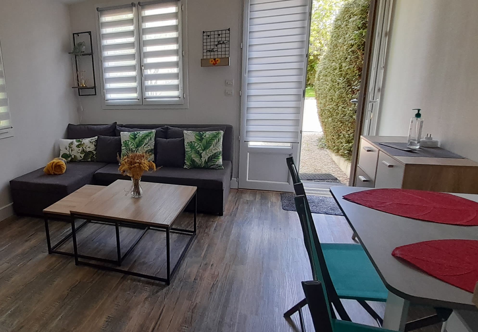 Le salon et coin repas