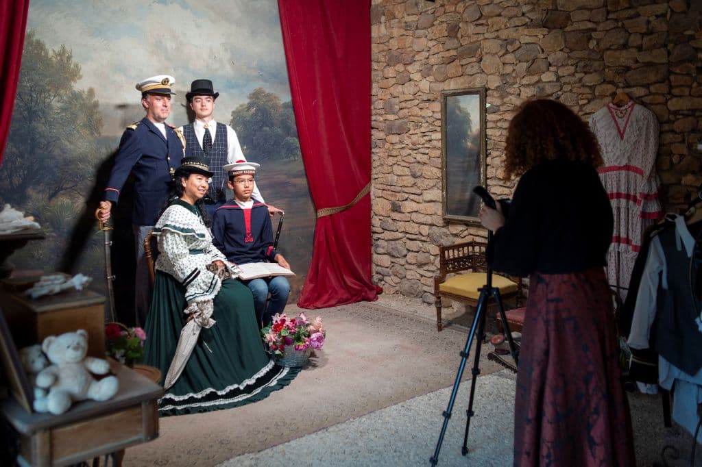 Le studio de photo retro