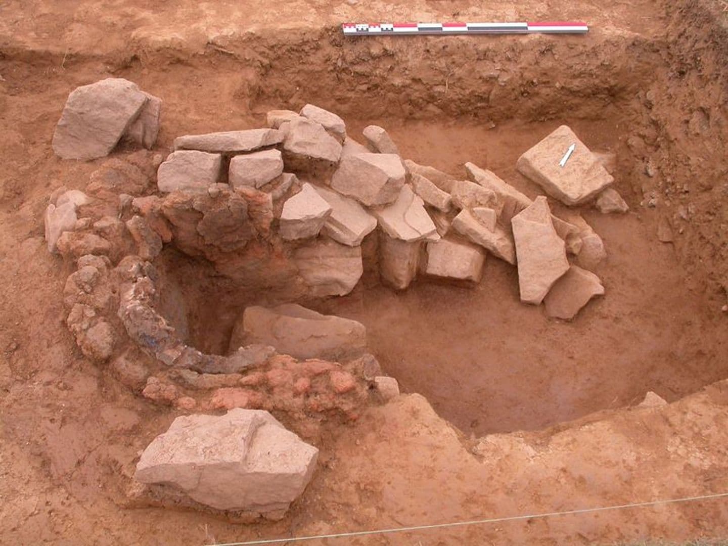 Les Mines de Larla - bas fourneau gallo-romain