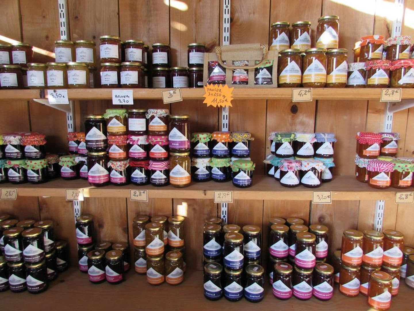 Les jardins d'ossau photo confiture