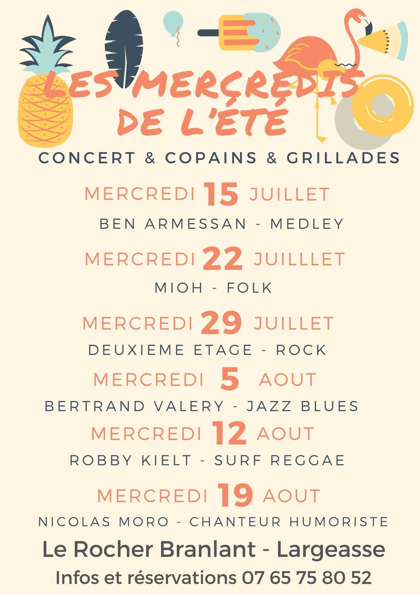 Les mercredis de l'été