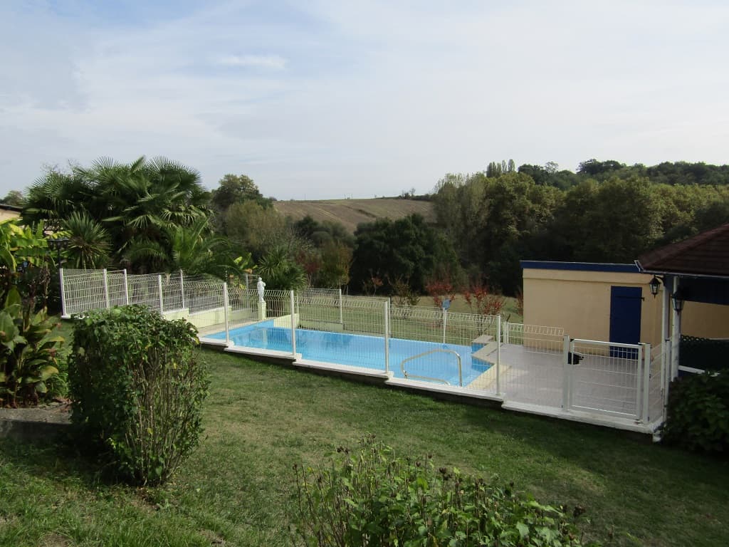 Lespes - piscine