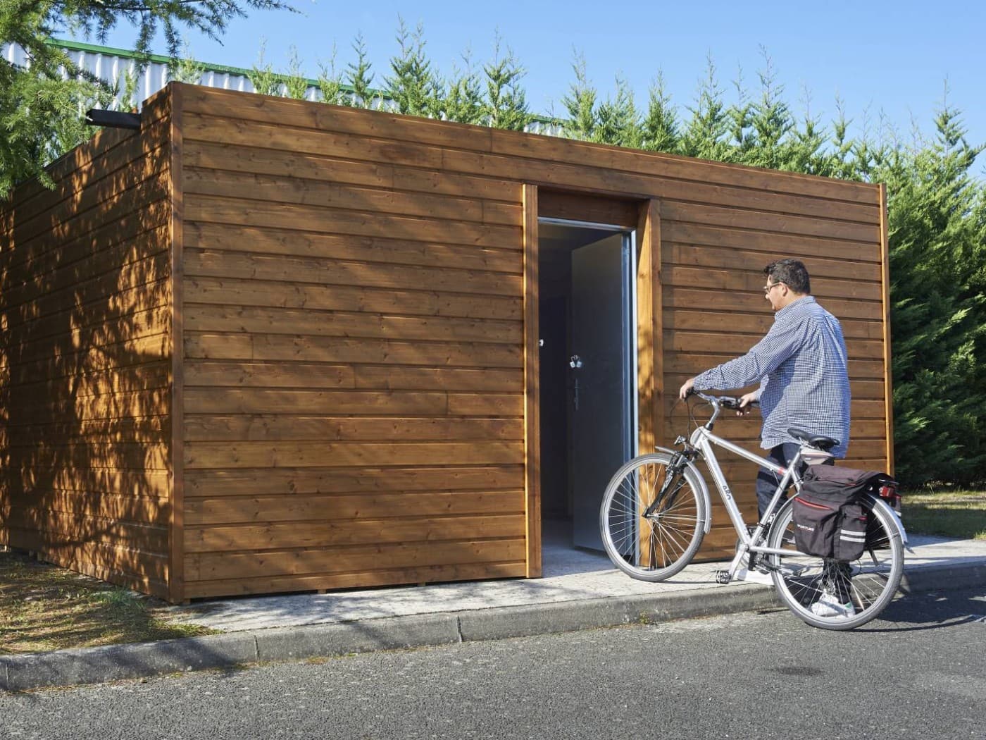Local vélo sécurisé de l'hôtel