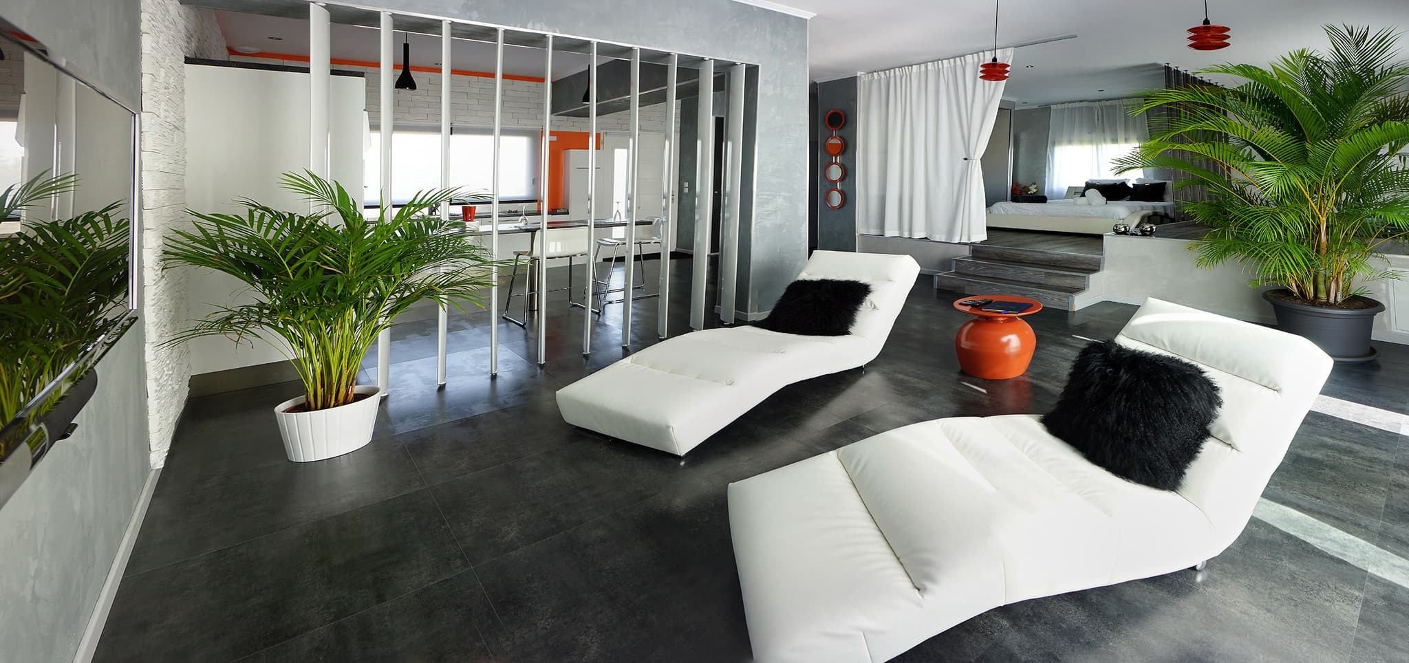 Loft Nwa Perla et son salon