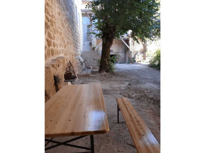 Table de jardin