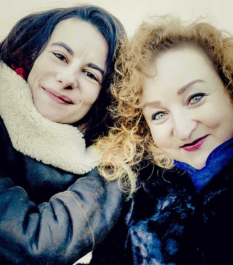 Louise Chisson et Tamara Atschba