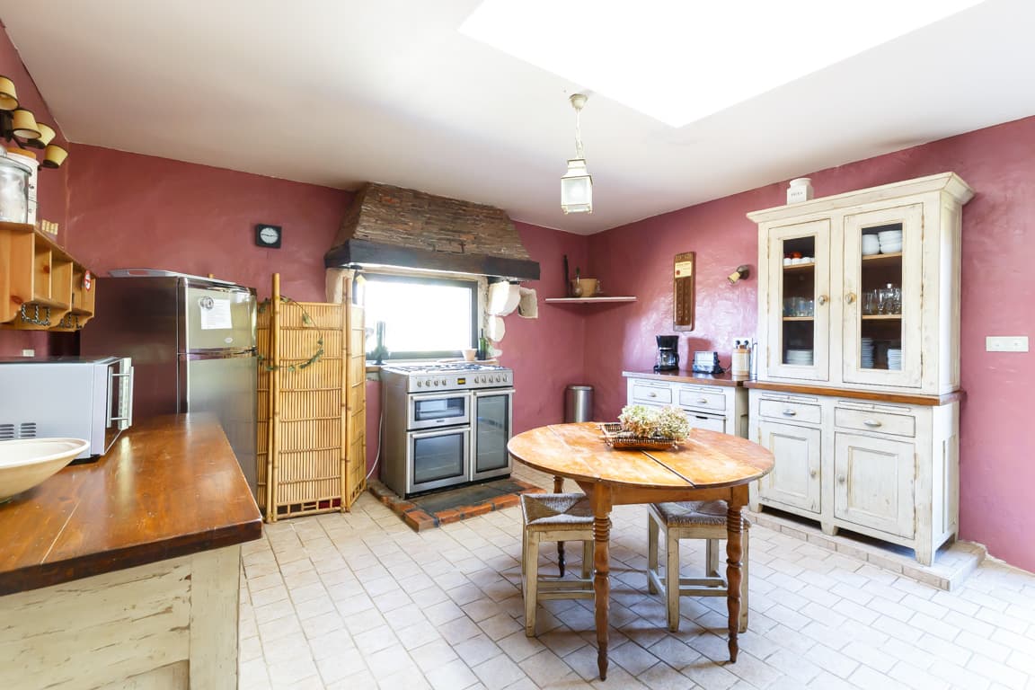 Cuisine Gîte Lacampagne à Ossages avec Gîtes de France Landes