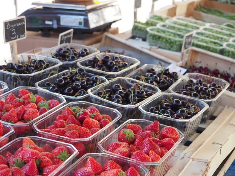 Marché de Marmande sous les Halles
