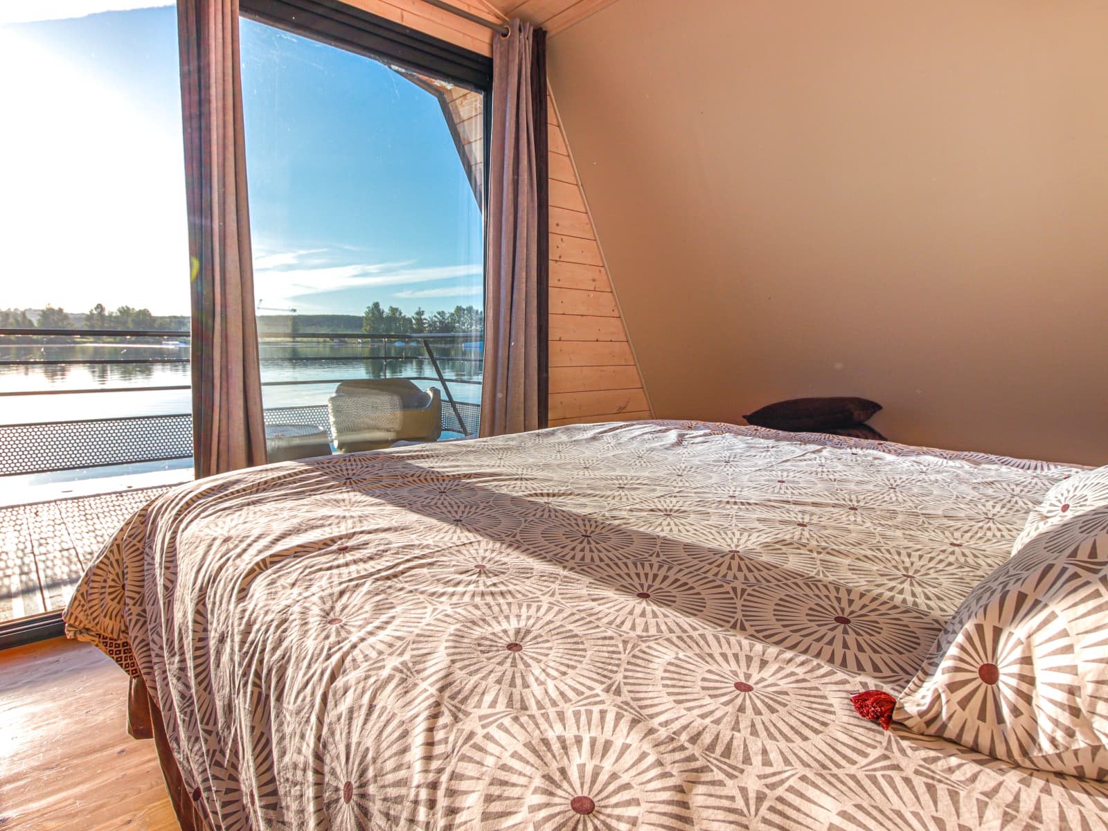 Maison flottante Chambre