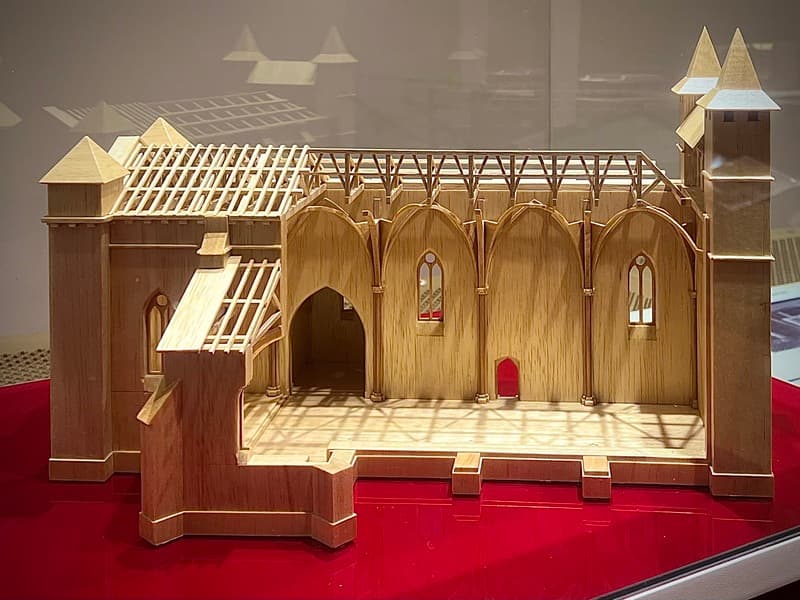 Musée des bastides de Monflanquin - Maquette Eglise Villeréal