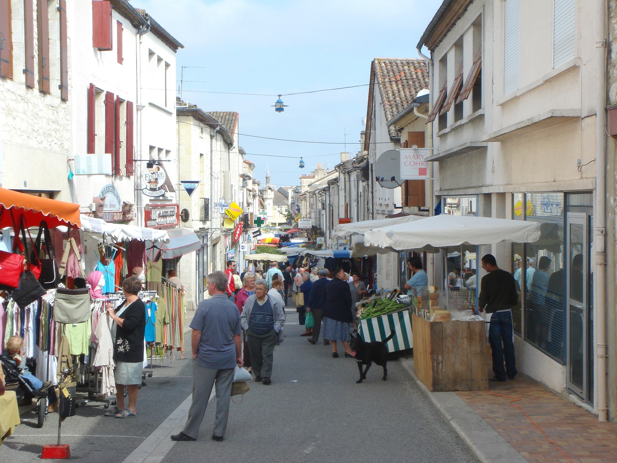 Marché CASTILLONNES 2008