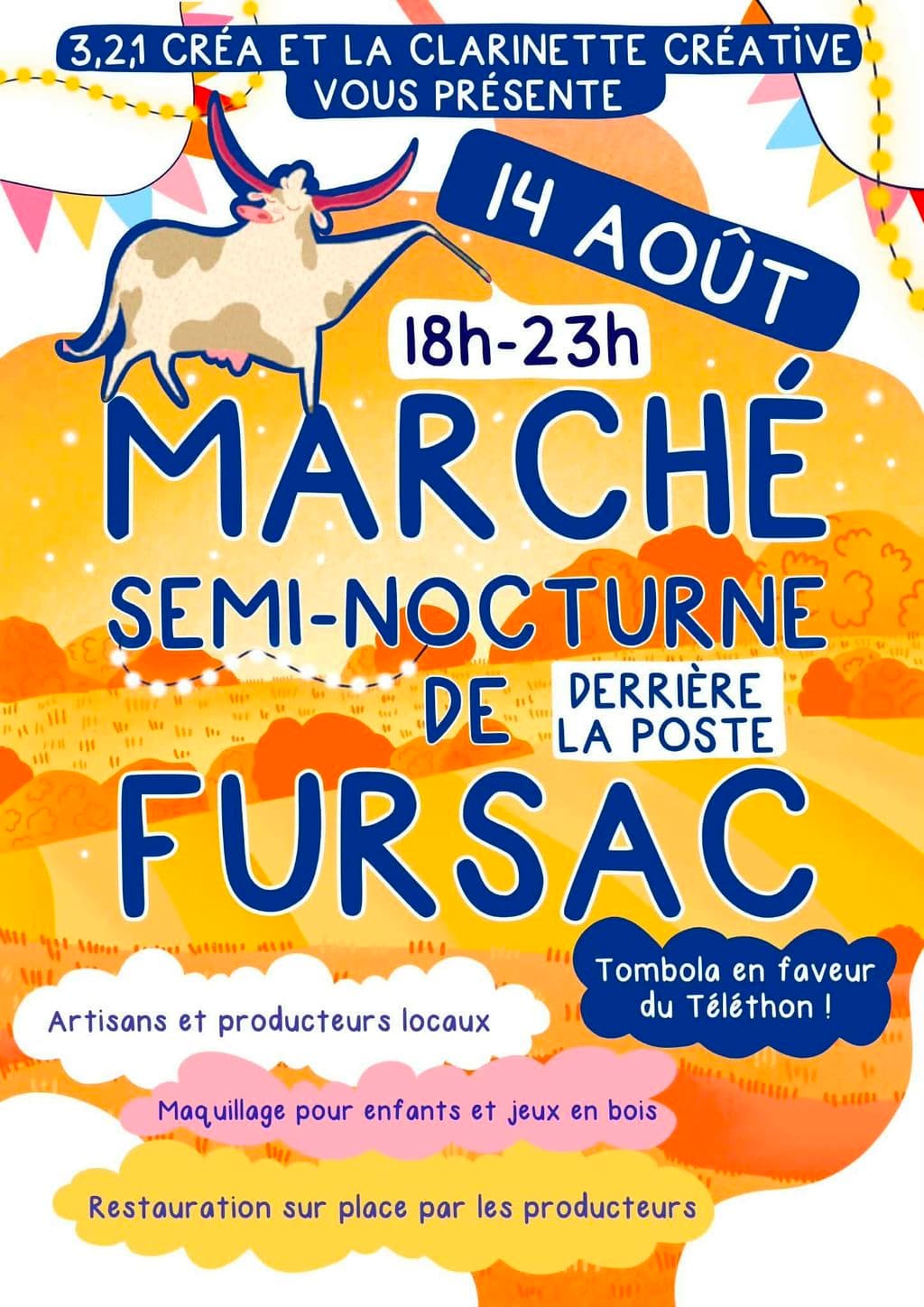 Marché Semi-Nocturne Fursac
