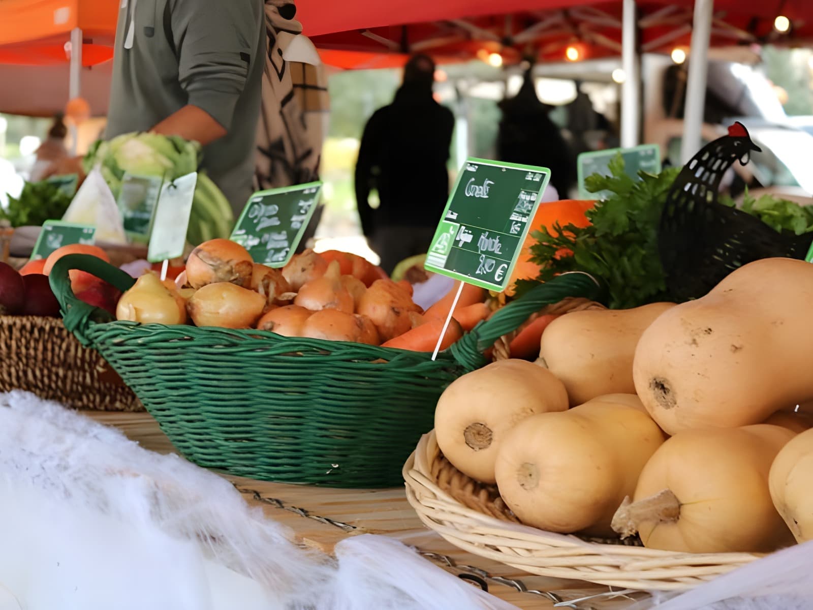 Marché de la halle de Sadirac
