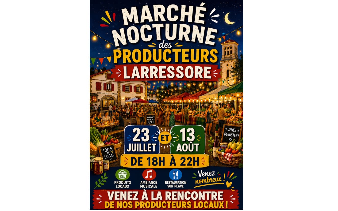 Marché nocturne