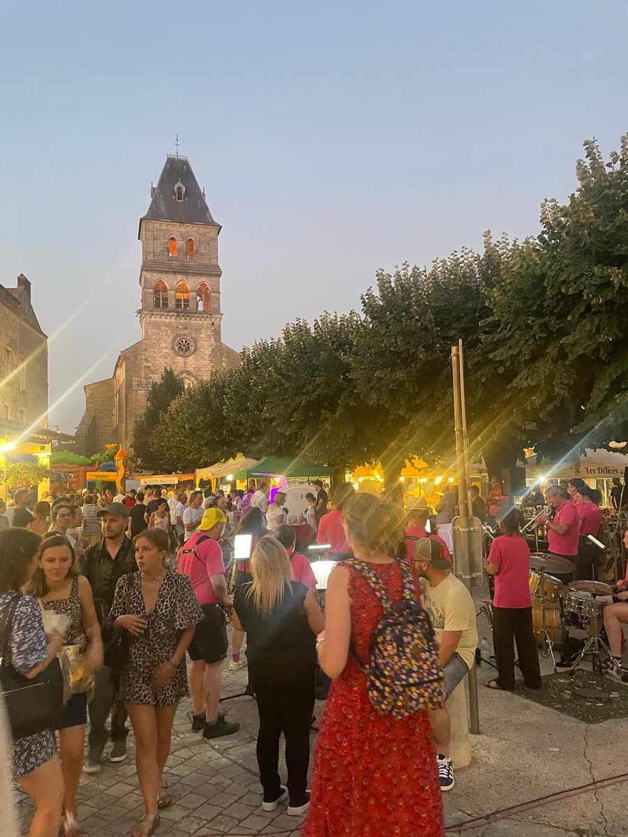 Marché nocturne Thiviers