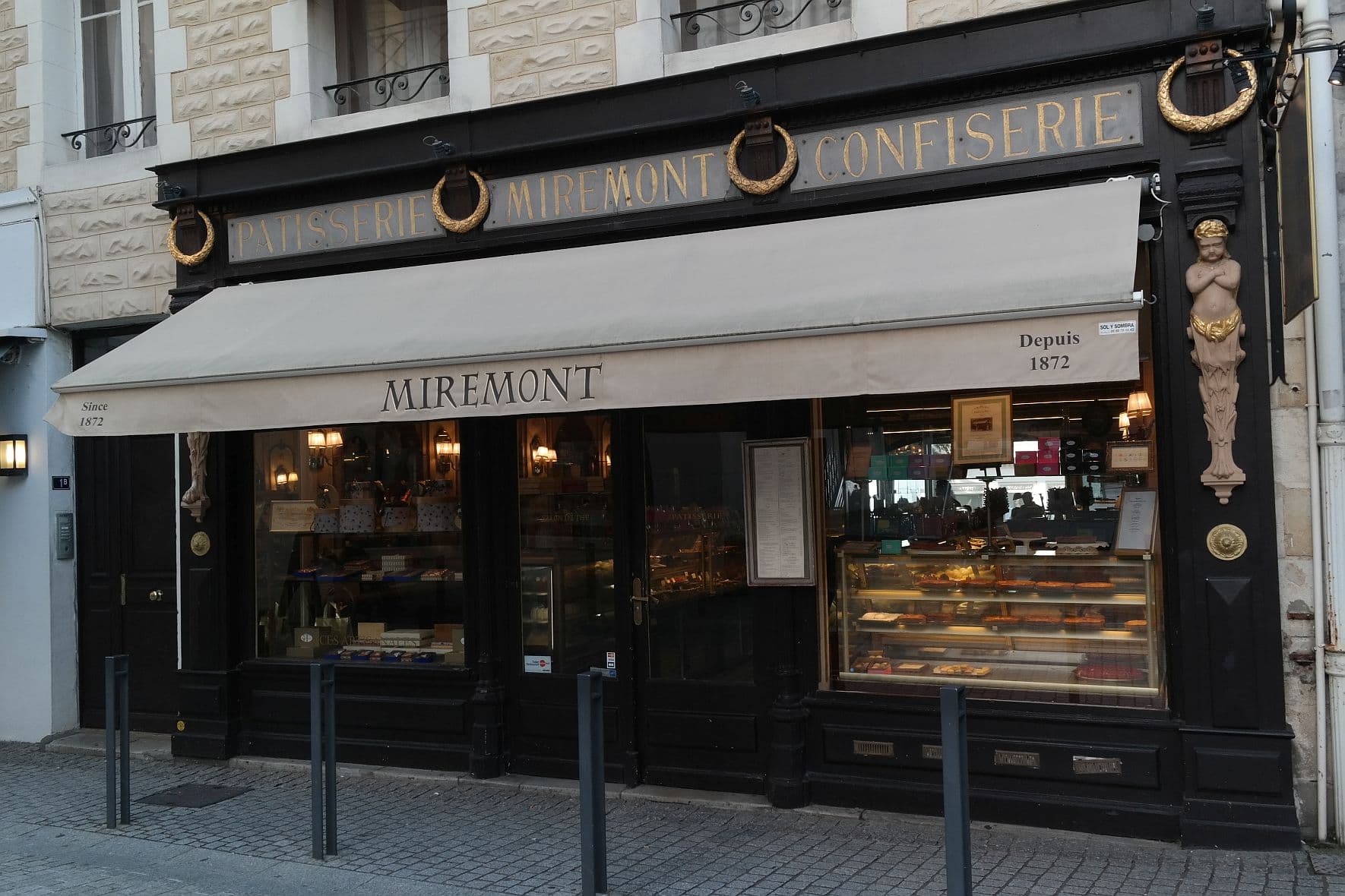 Pâtisserie Miremont devanture