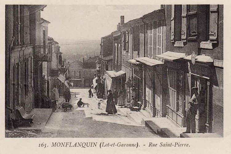 Monflanquin Rue Saint Pierre