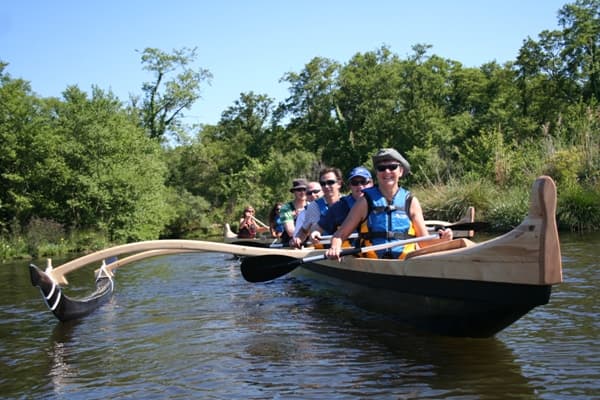 Naeco pirogue famille