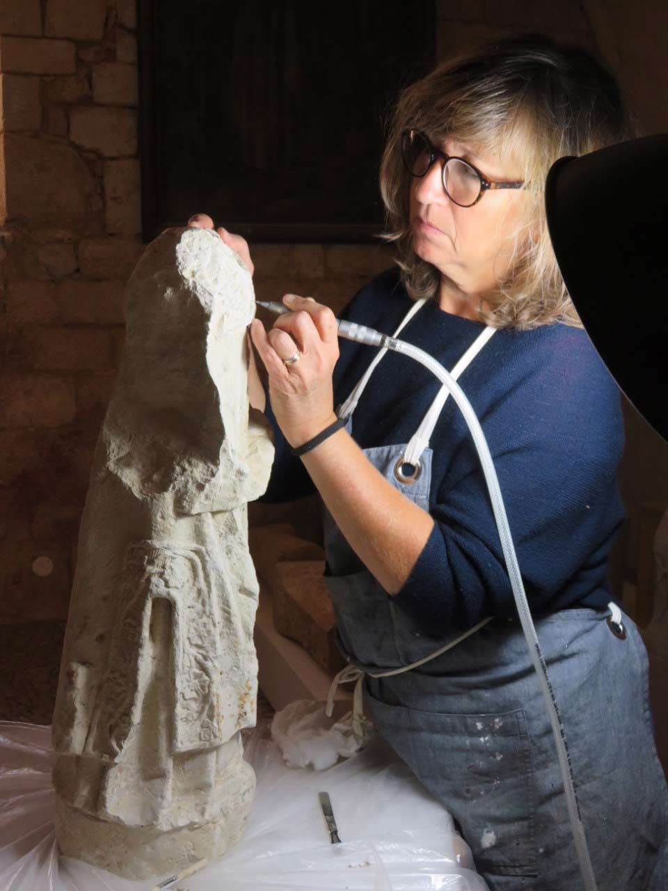 Nathalie Mèmeteau, conservatrice-restauratrice