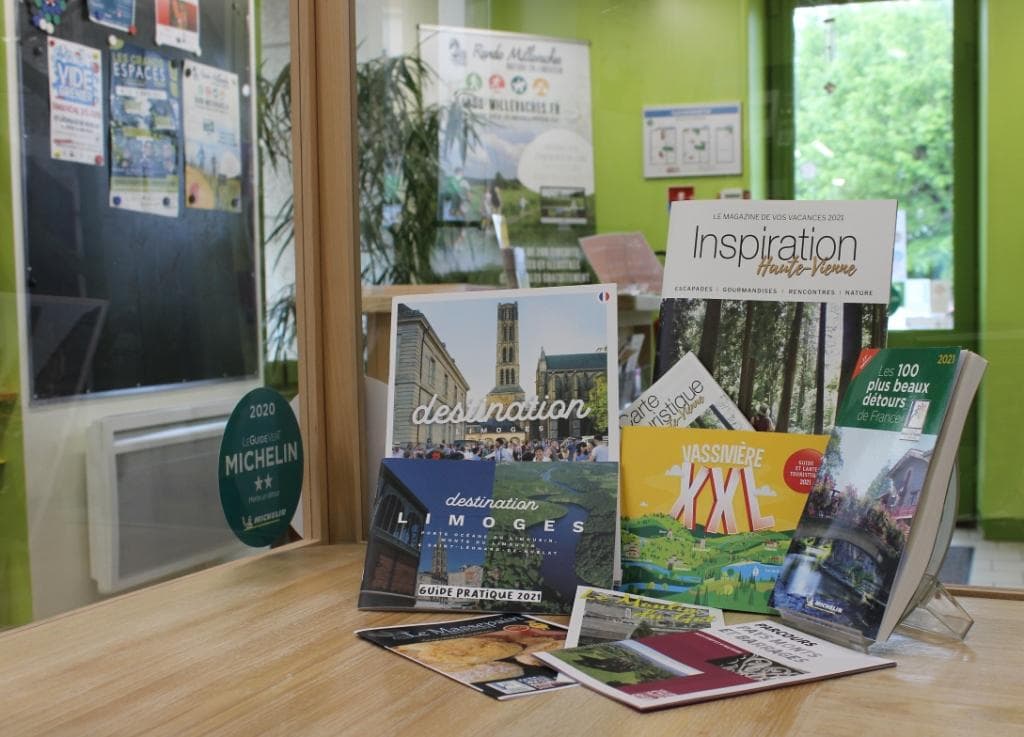 Documentation à l'Office de Tourisme de Noblat
