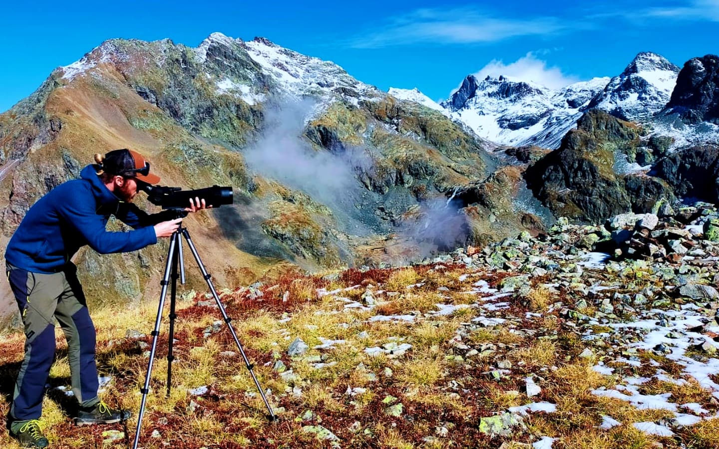 Observation en montagne