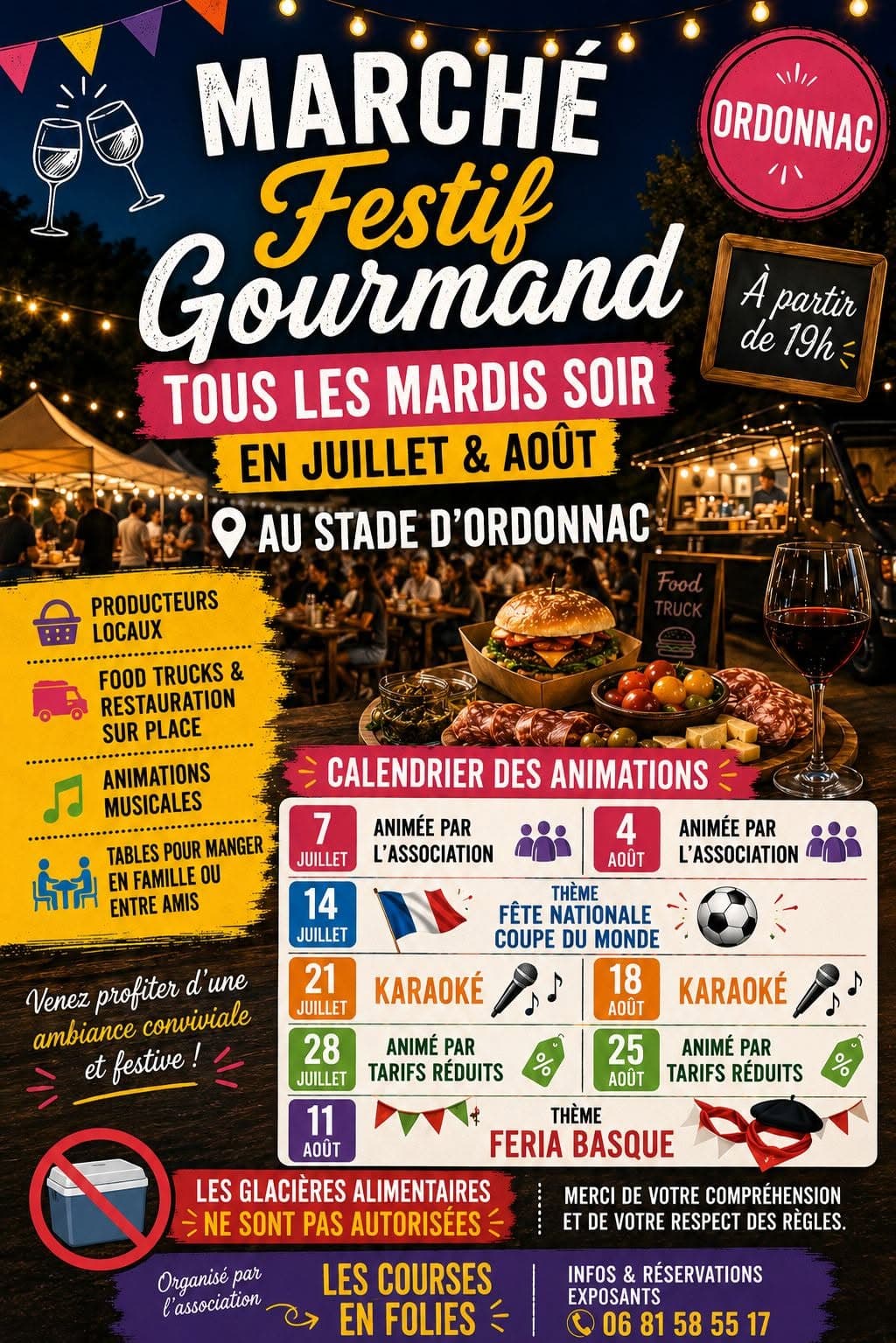 Ordonnac avec animations