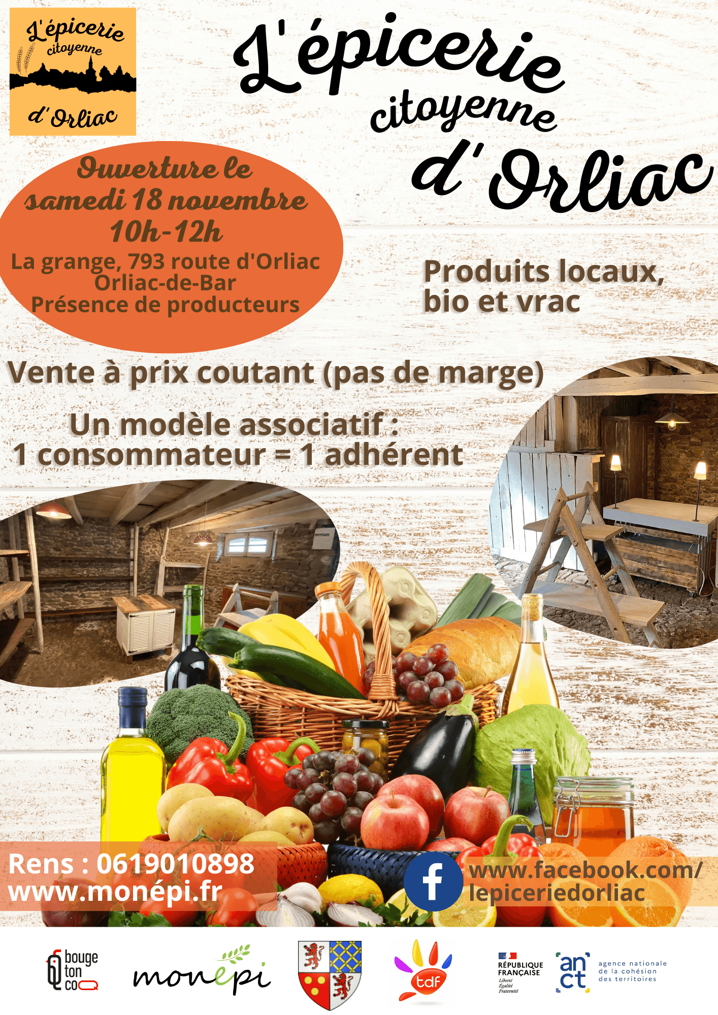 Ouverture le samedi 18 novembre - 1