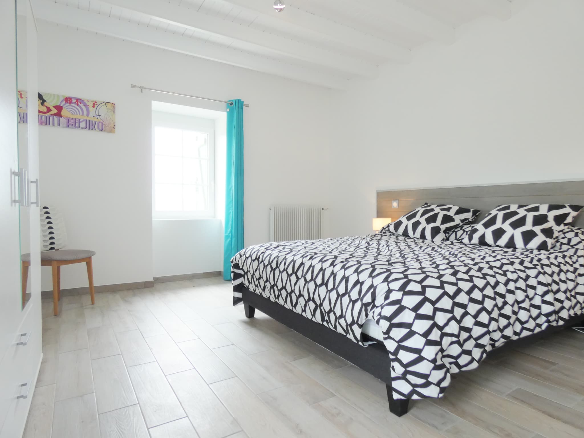 Chambre lit double Gîte Monguignon - 10411