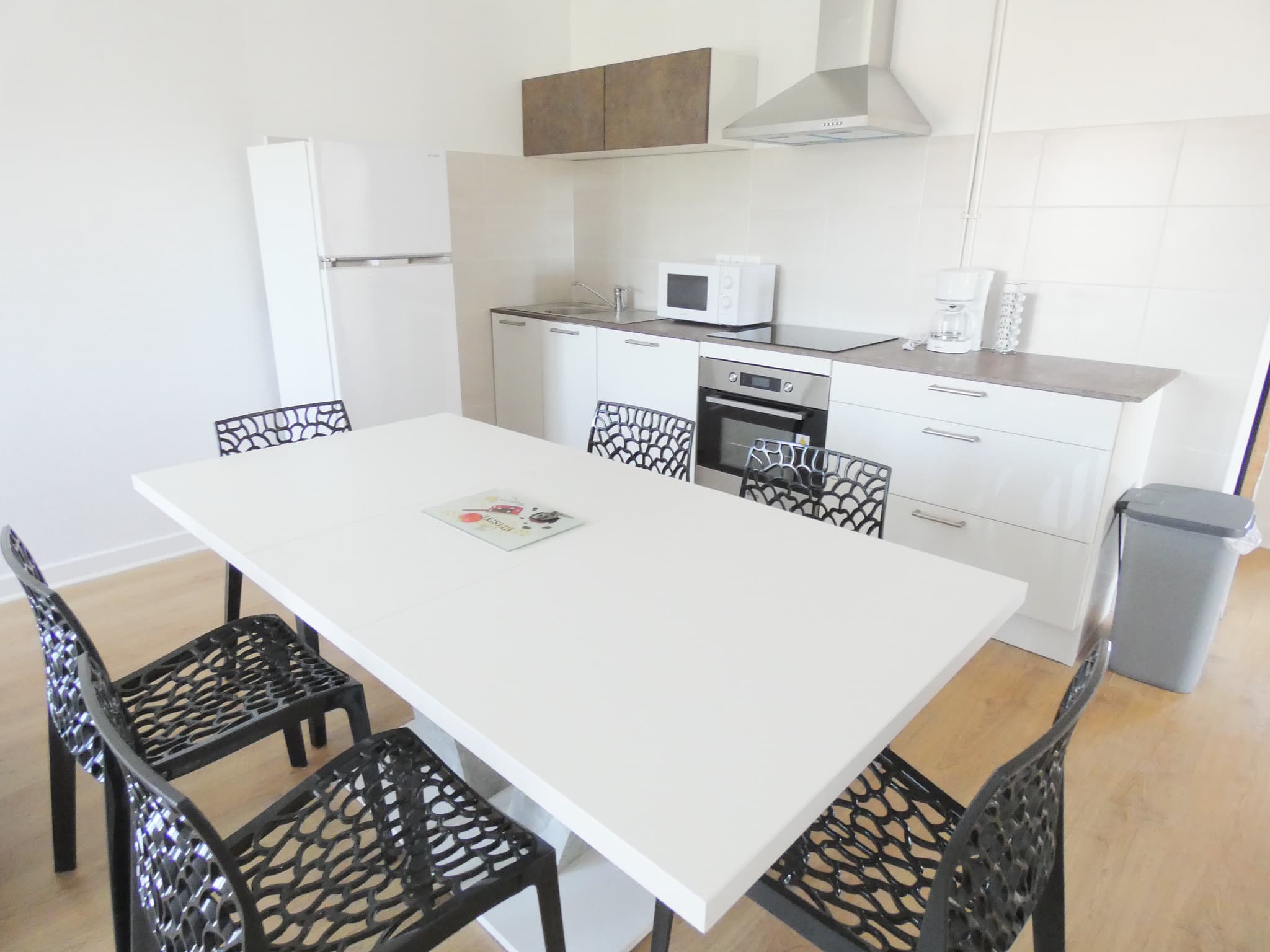 Cuisine  appartement rue de Nice à Capbreton Gites de France Landes