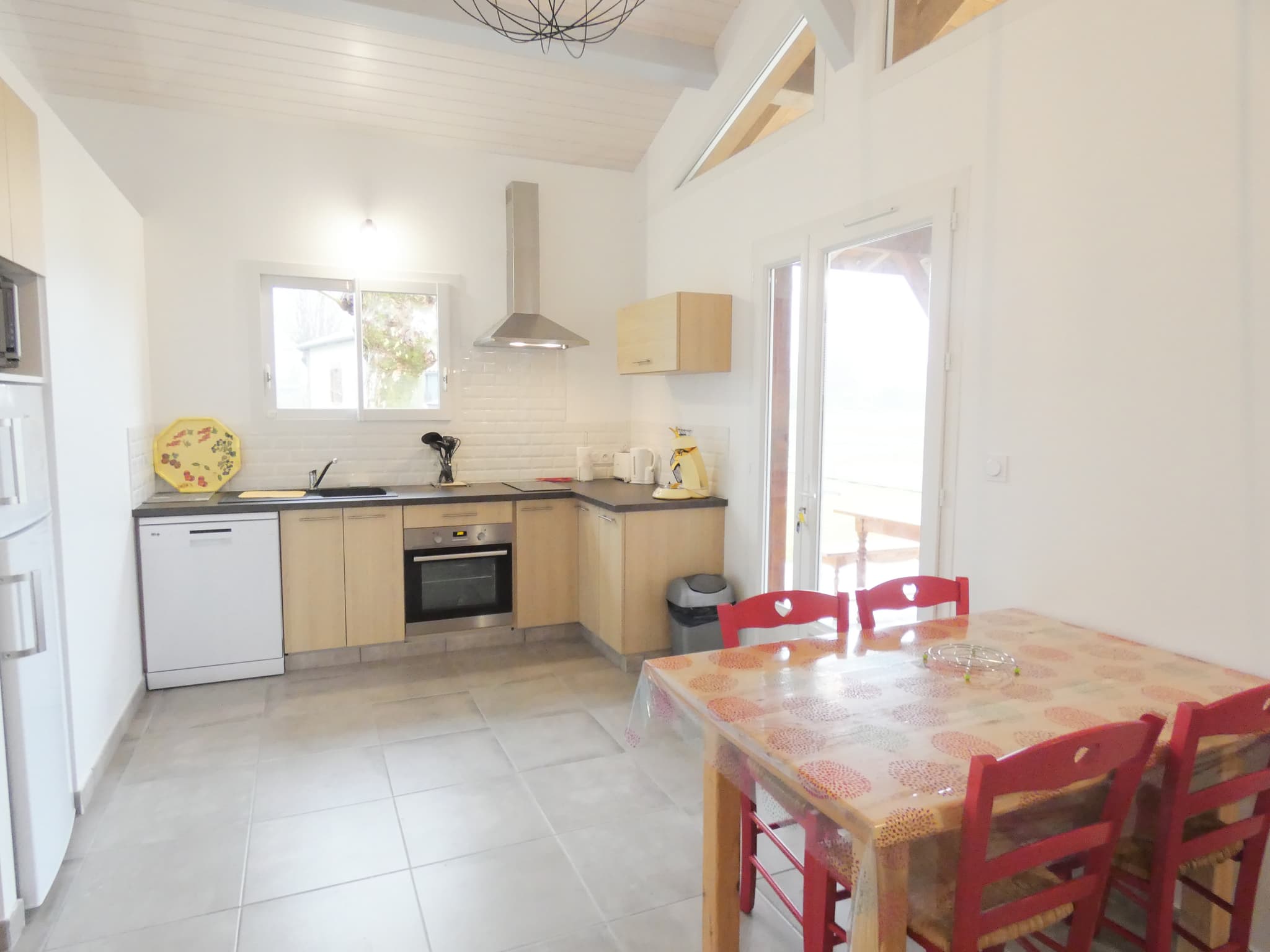 Cuisine de Pierron à Linxe Gîtes de France Landes