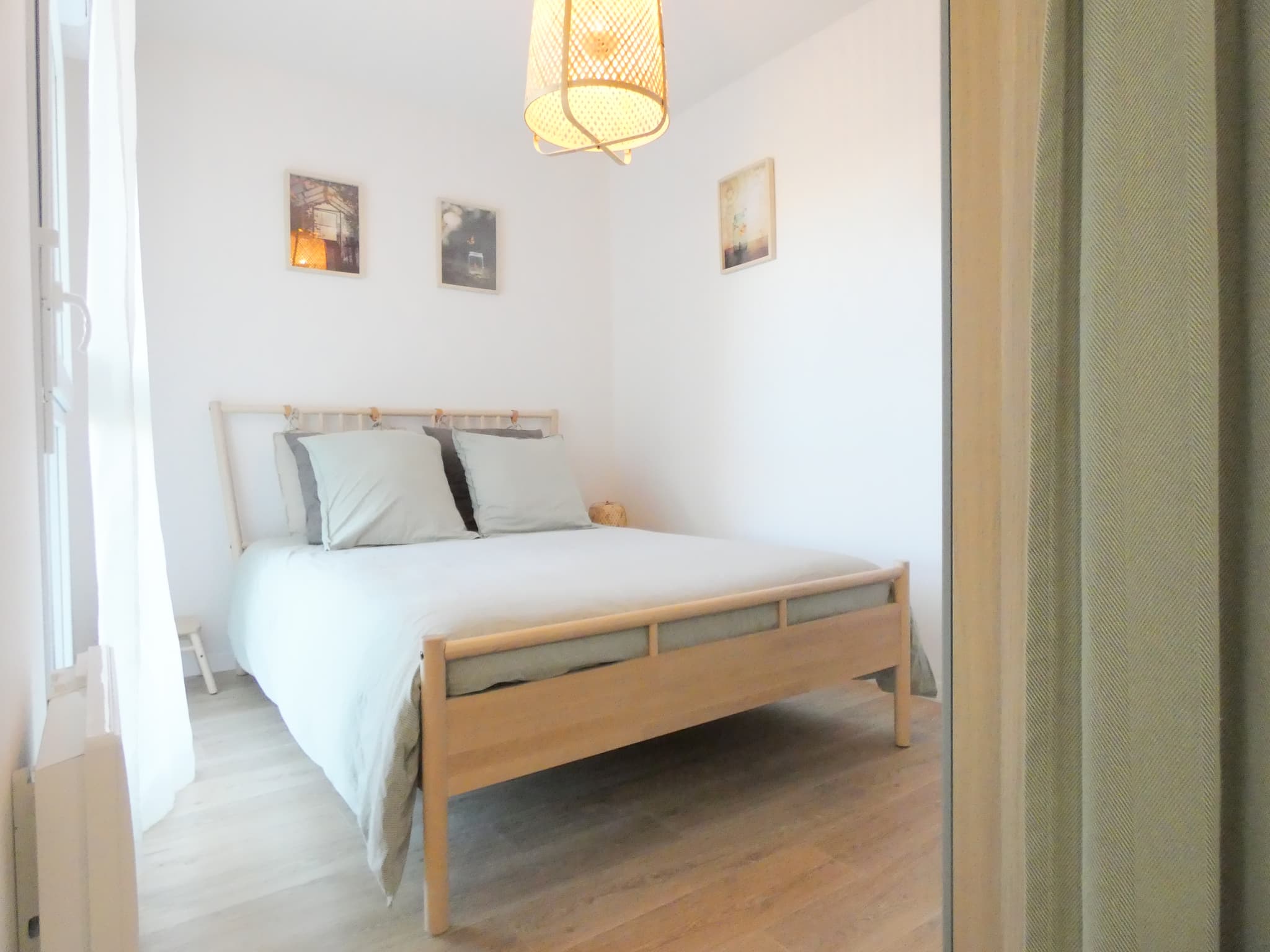 Chambre de l'appartement Belicia à Soustons avec Gîtes de France Landes