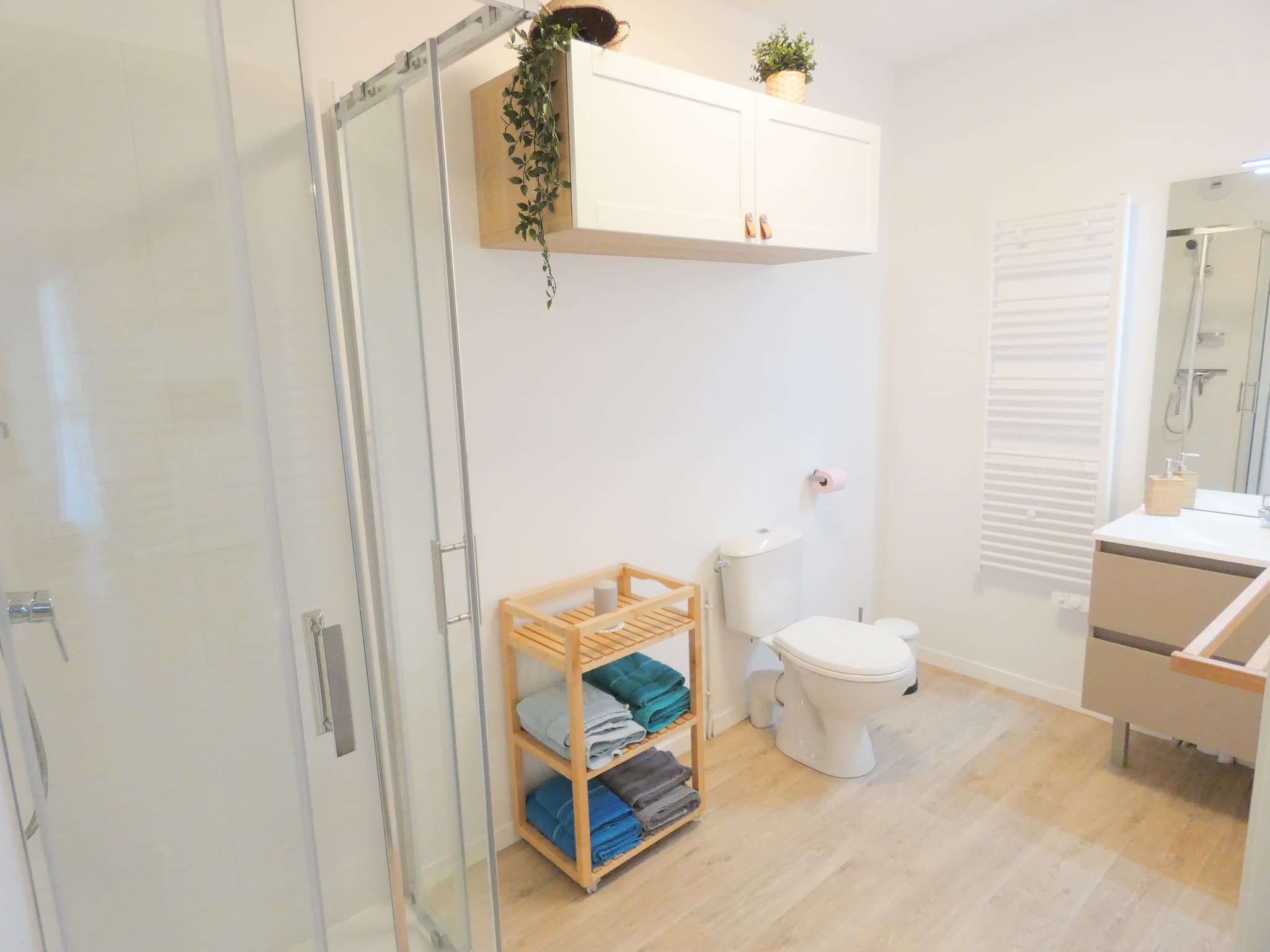 Slle d'eau de l'appartement Belicia à Soustons avec Gîtes de France Landes