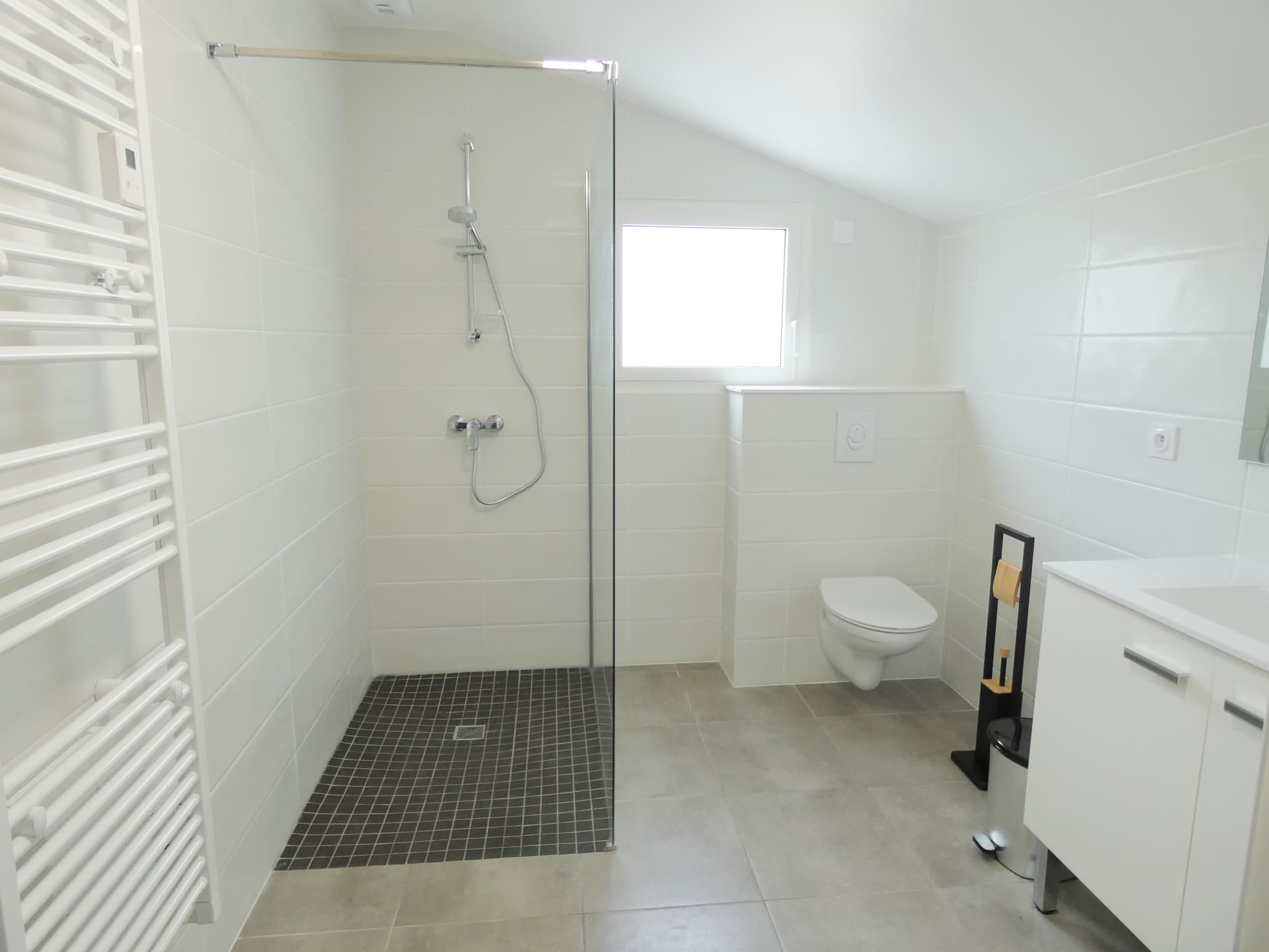 Salle d'eau de Le Serai à Herm avec Gîtes de France Landes