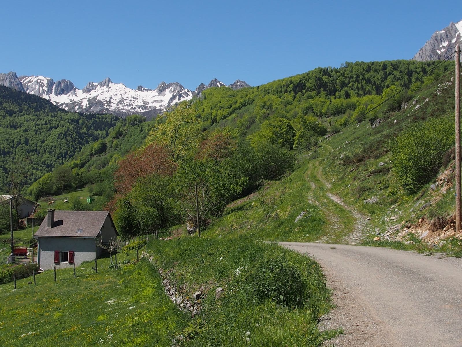 Arrivée au gîte Barats-Moutengou