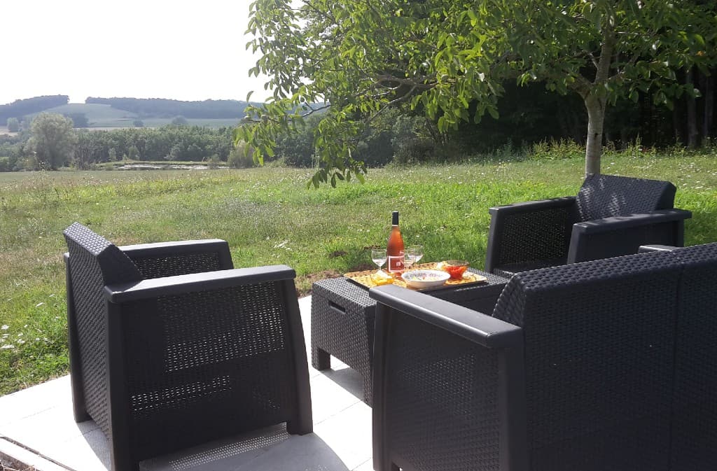 Terrasse avec vue