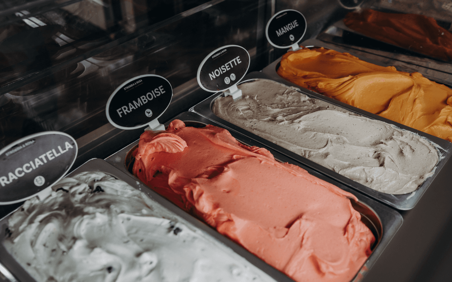Bacs de glaces