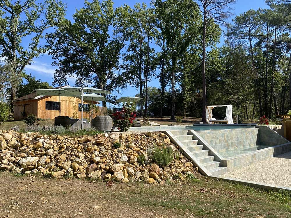 Gîte Le Chirol - Piscine