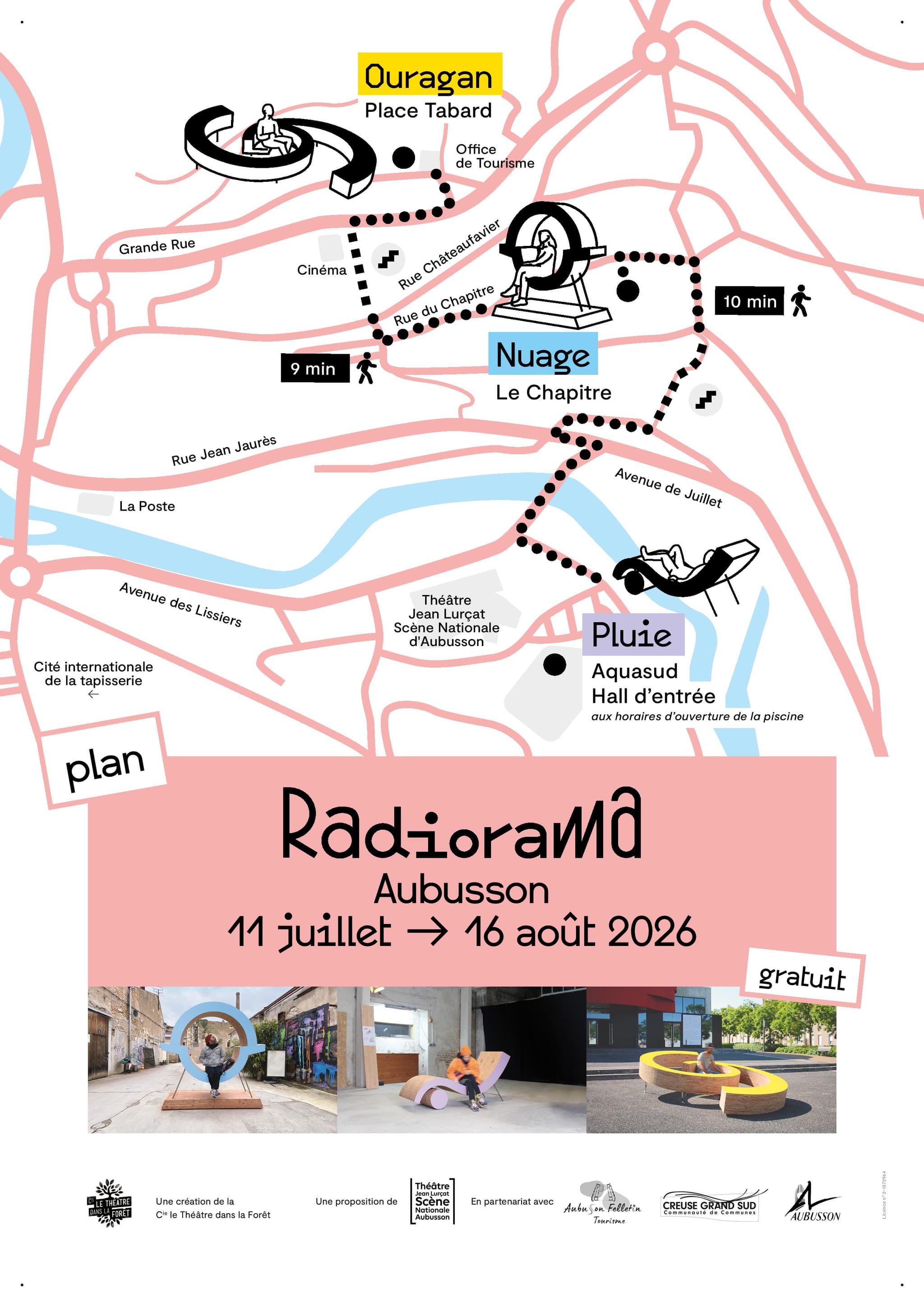 PLAN RADIORAMA AUBUSSON