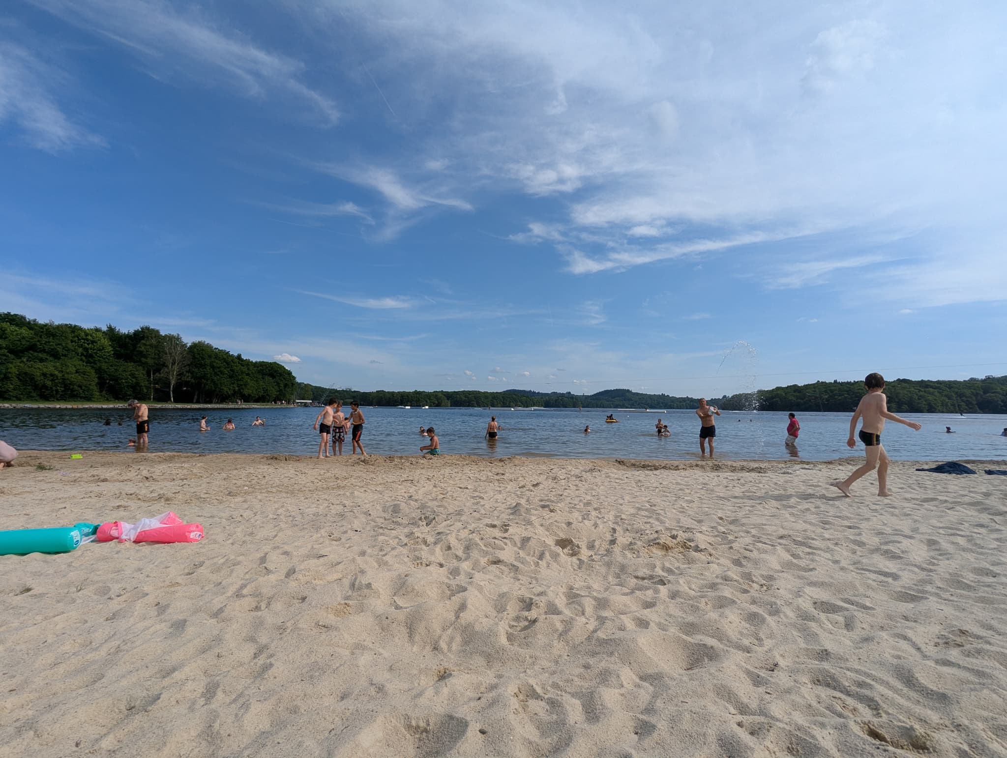 Plage de Fréaudour - lac de St Pardoux