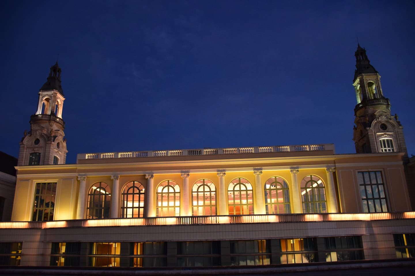 Palais Beaumont - Pau - Vue de nuit