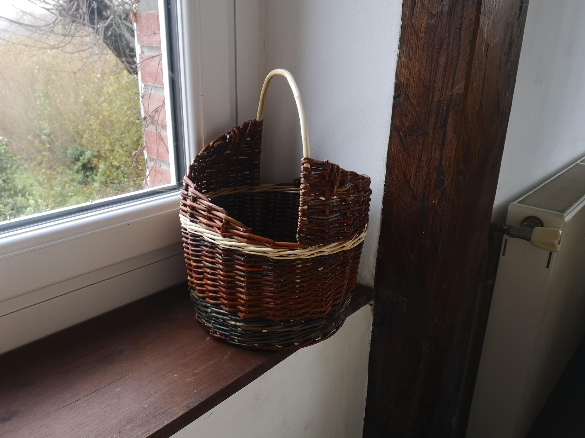 Panier asymétrique - Vannerie Atelier Calathea