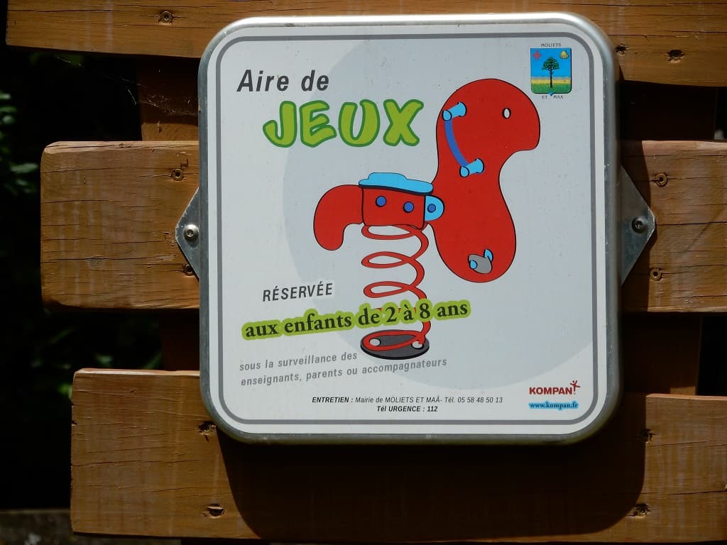 Aire de jeux enfants_Moliets_Landes Atlantique Sud