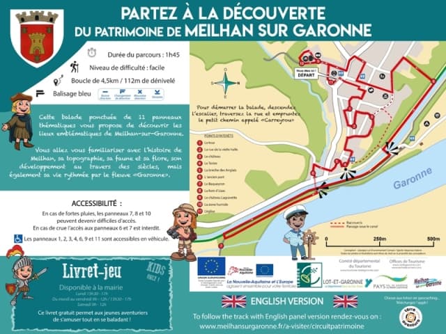 Parcours patrimoine Meilhan
