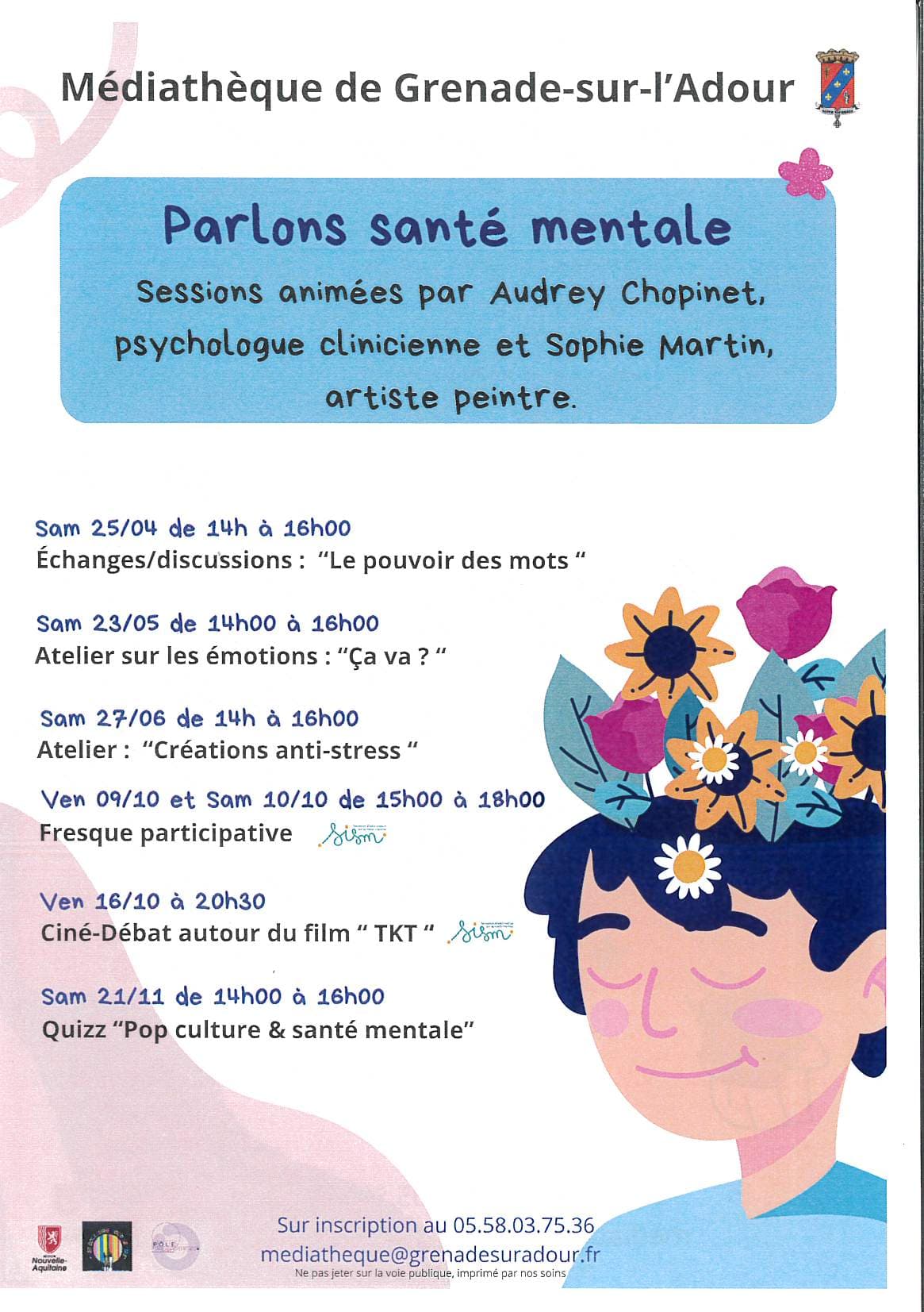 Parlons santé mentale médiathèque