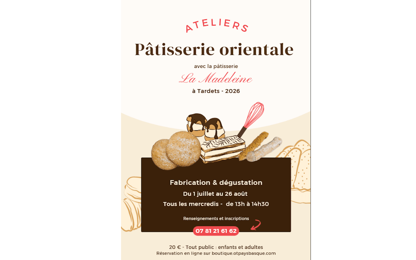 Patisserie orientale